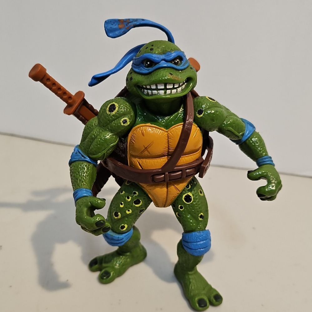 Vintage 1992 TMNT Movie Star Leo Teenage Mutant Ninja Turtles Mirage Studios